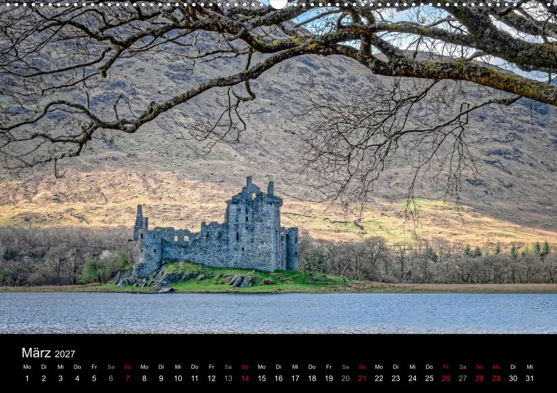 Fotokalender (A2) / Schottland 2027