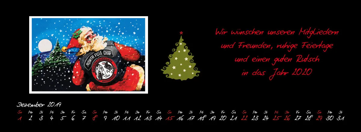 MFK Tischkalender 2019
