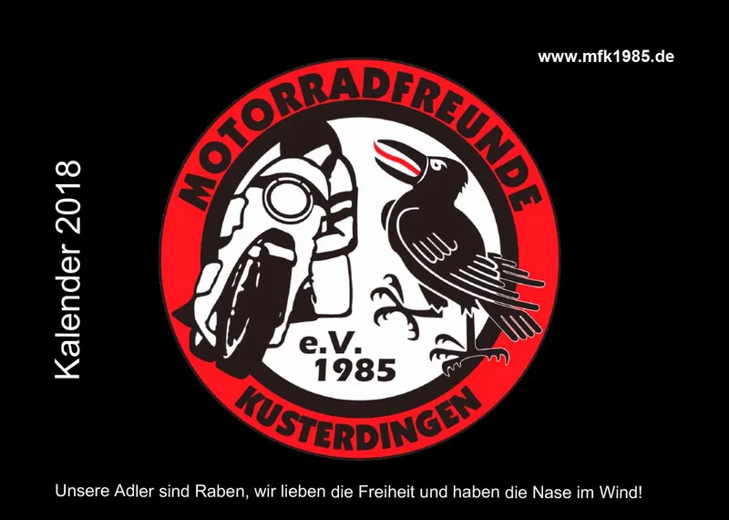 Motorradfreunde Kusterdingen Kalender 2018