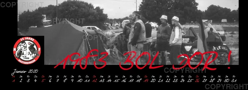 MFK Tischkalender 2020