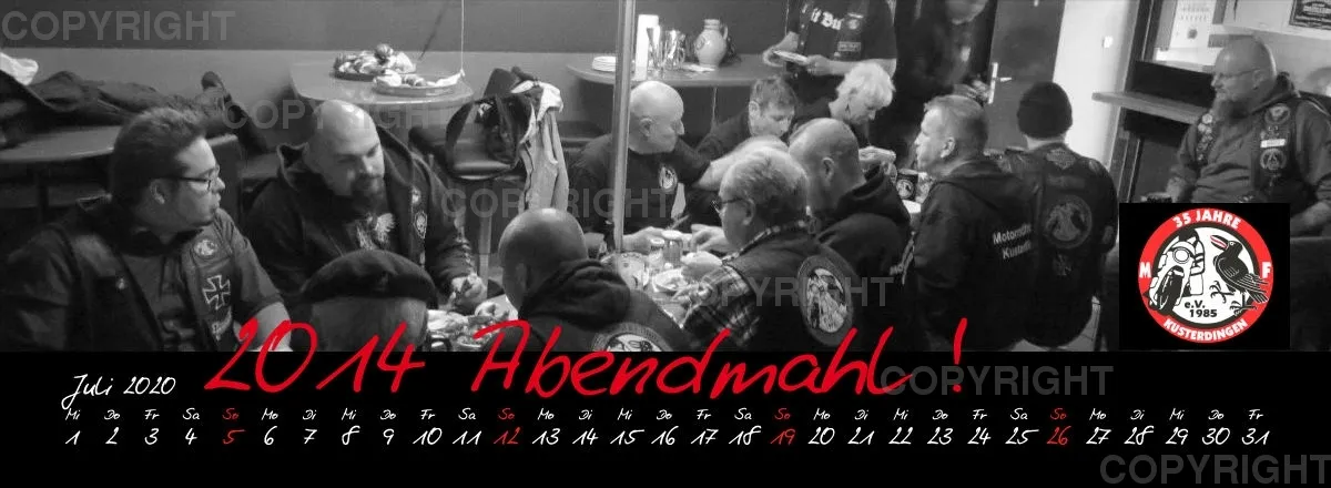 MFK Tischkalender 2020