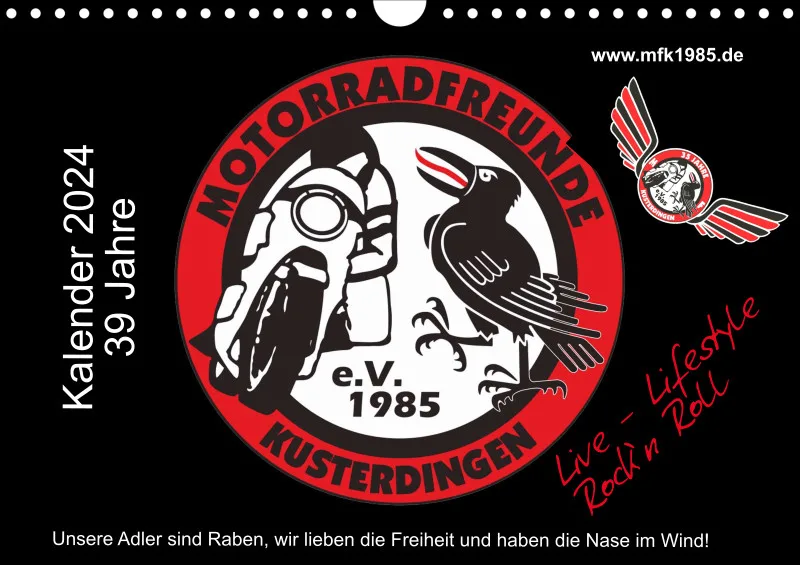 Motorradfreunde Kusterdingen Kalender 2024