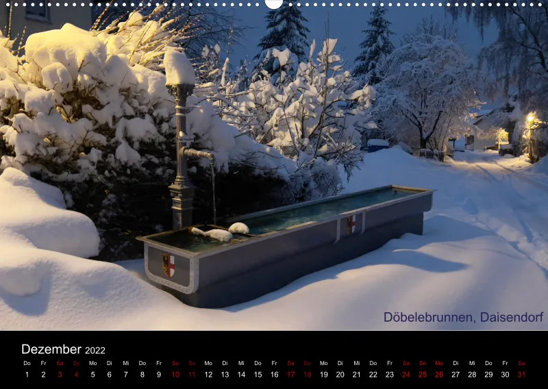 Wandkalender 2022