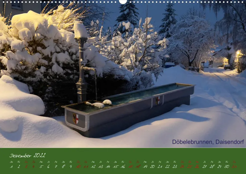 A2 Wandkalender 2022