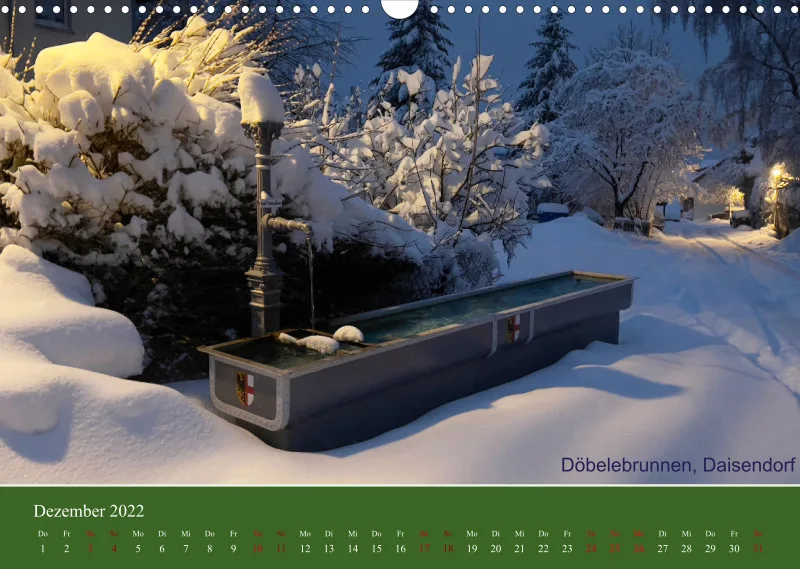 A3 Wandkalender 2022