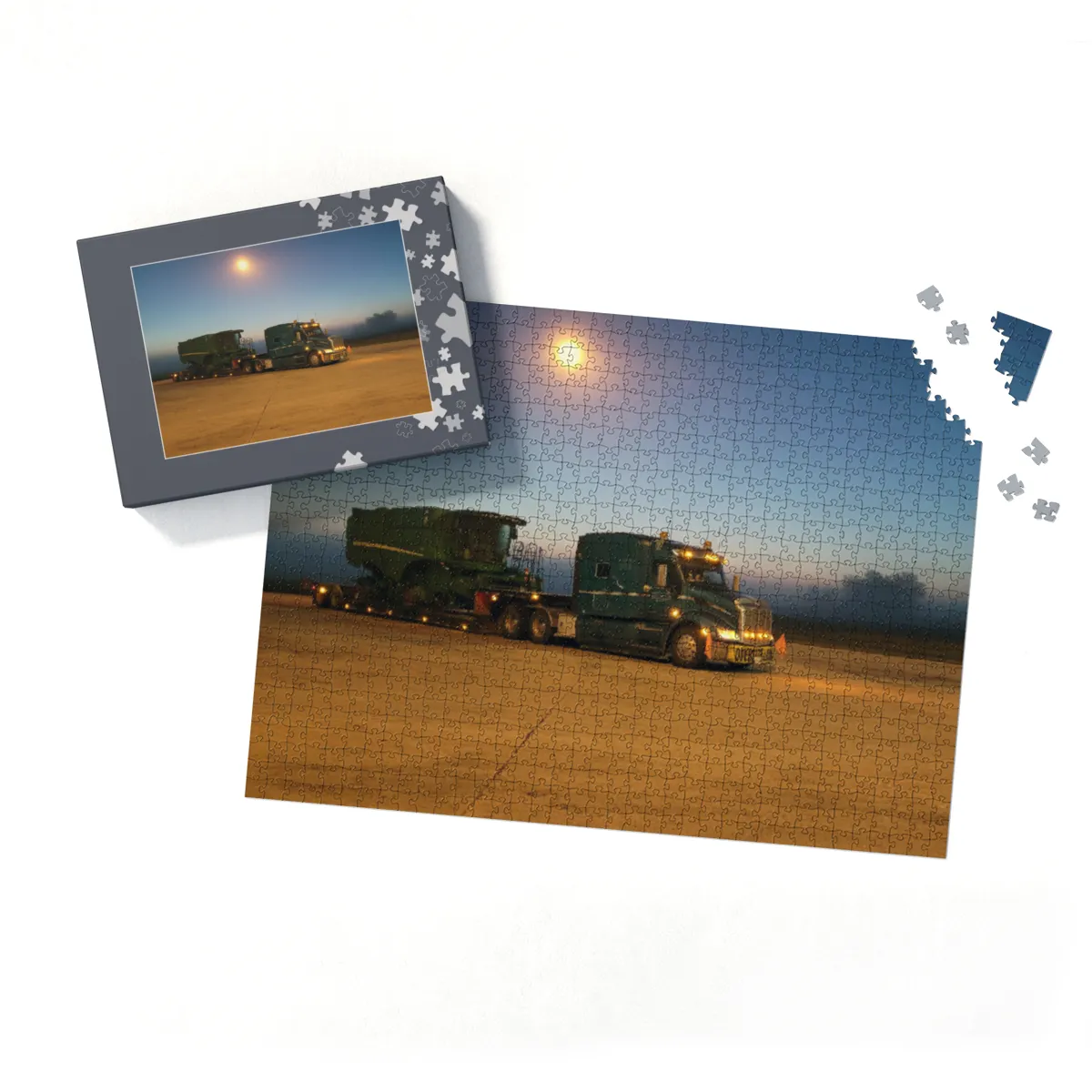 MircoAufAchse - Abendlicht Puzzle