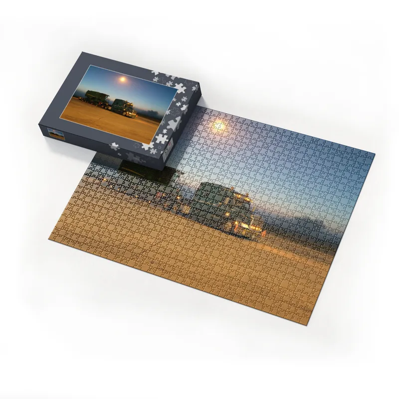 MircoAufAchse - Abendlicht Puzzle