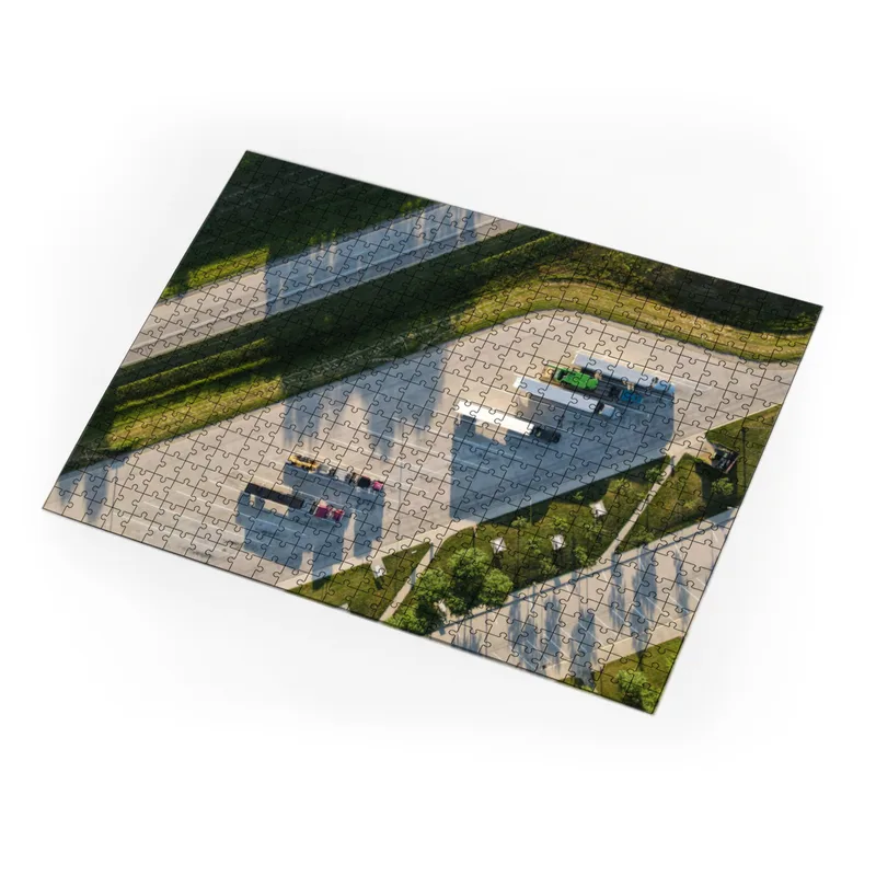 MircoAufAchse - Parkplatz Puzzle 500
