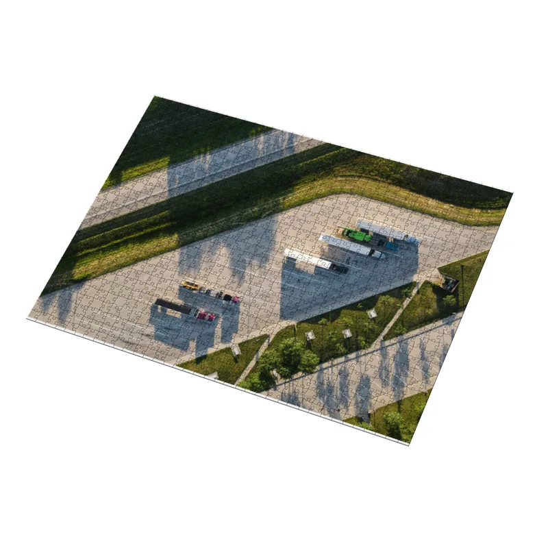MircoAufAchse - Parkplatz Puzzle 1000