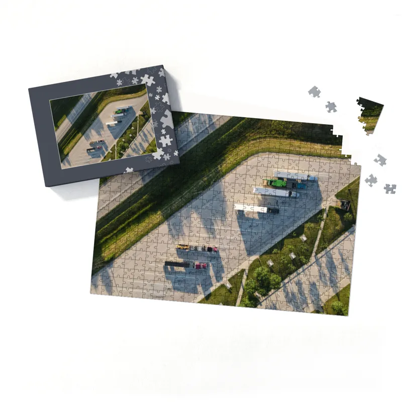 MircoAufAchse - Parkplatz Puzzle 500
