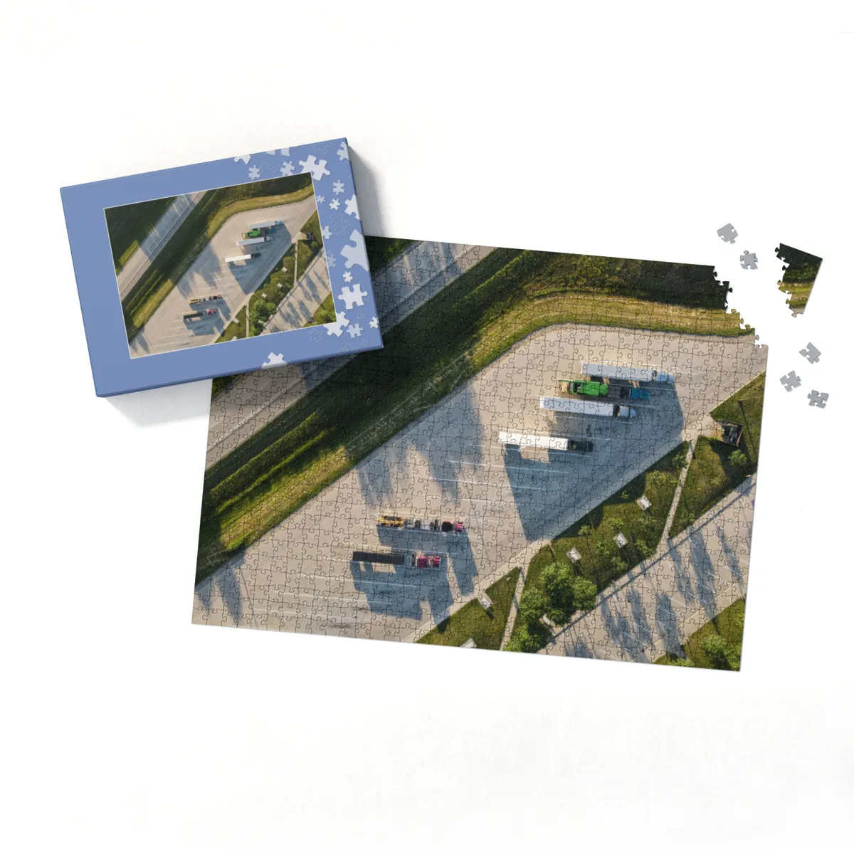 MircoAufAchse - Parkplatz Puzzle 2000