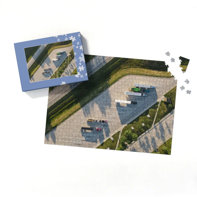 MircoAufAchse - Parkplatz Puzzle 2000