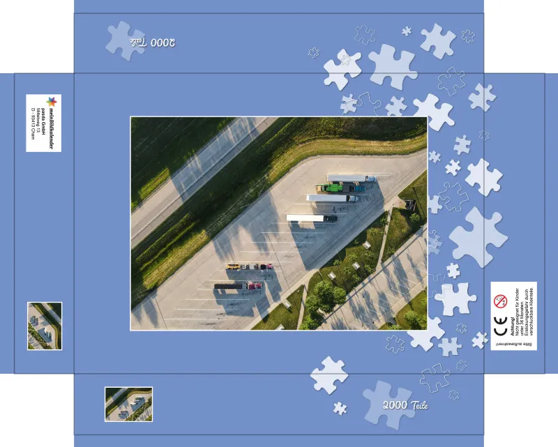 MircoAufAchse - Parkplatz Puzzle 2000
