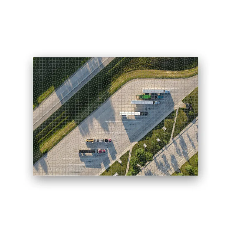 MircoAufAchse - Parkplatz Puzzle 2000