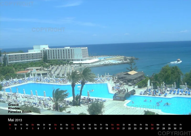 Water Holidays Europa 2013
