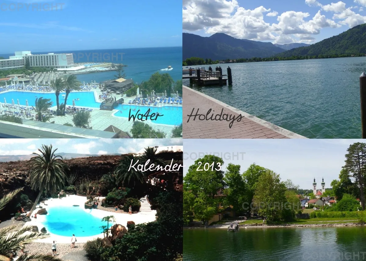 Water Holidays Europa 2013