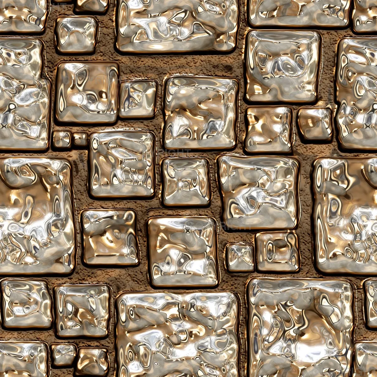 Glanzmauer gold