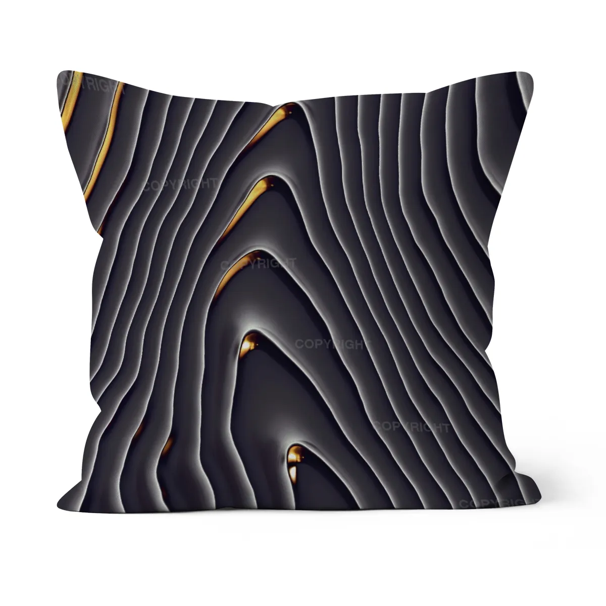 Kaskadenwelle schwarz gold