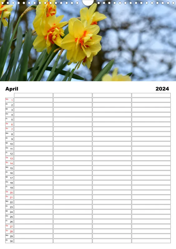 Familienplaner Natur - Zeit für die schöne Natur!