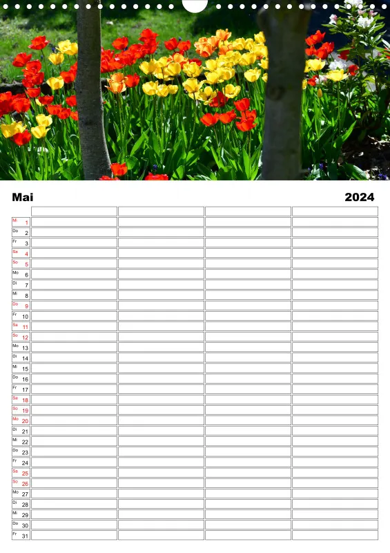 Familienplaner Natur - Zeit für die schöne Natur!