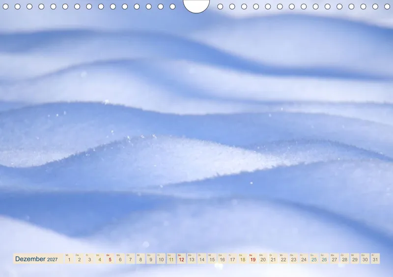 Natur wird Kunst- Kalender 2027
