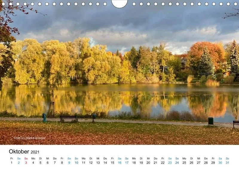 Kalender 2021 Förderverein Obersee & Orankesee e.V. A 4 quer