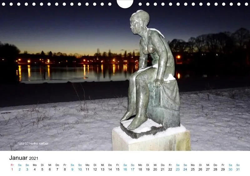 Kalender 2021 Förderverein Obersee & Orankesee e.V. A 4 quer