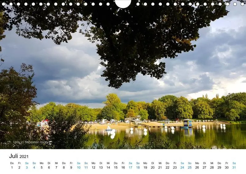 Kalender 2021 Förderverein Obersee & Orankesee e.V. A 4 quer