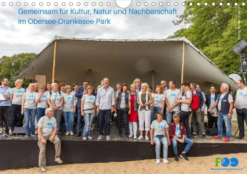 Kalender 2021 Förderverein Obersee & Orankesee e.V. A 4 quer