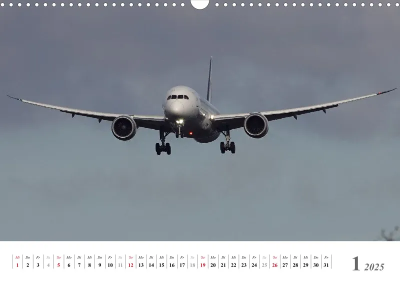 Kalender der Superjets 2025