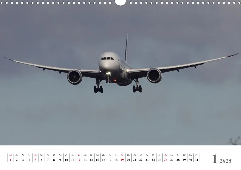 Kalender der Superjets 2025