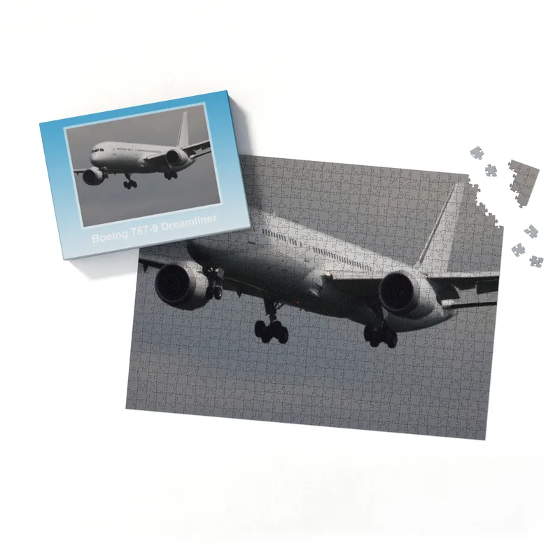 Ab jetzt: Boeing B787-9 Dreamliner als 1000-Teile-Puzzle!