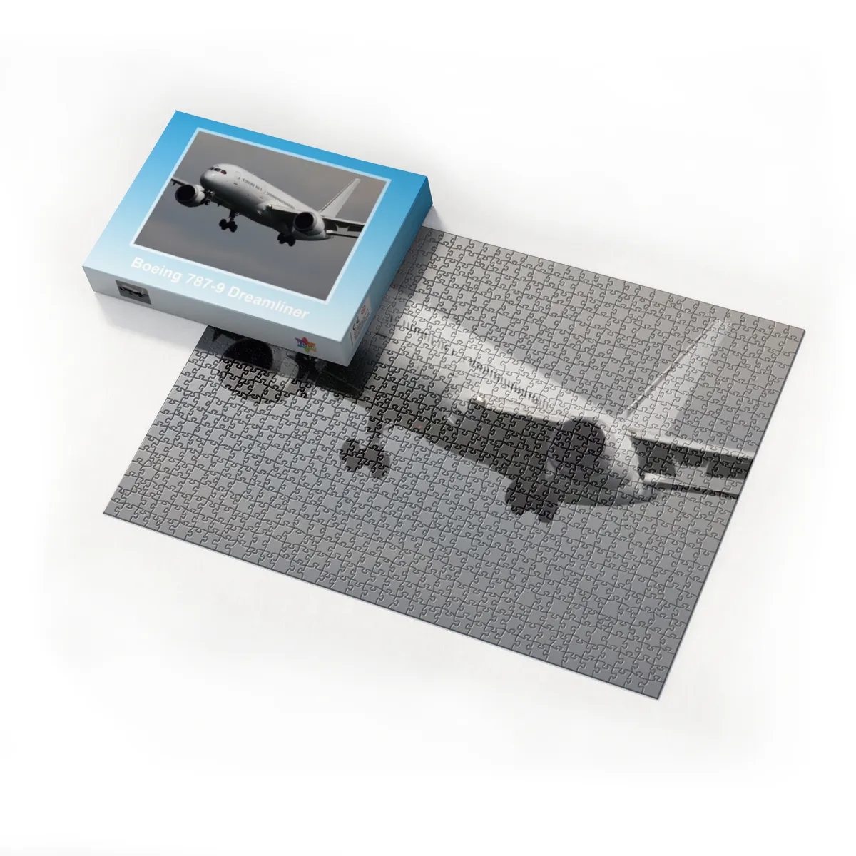 Ab jetzt: Boeing B787-9 Dreamliner als 1000-Teile-Puzzle!