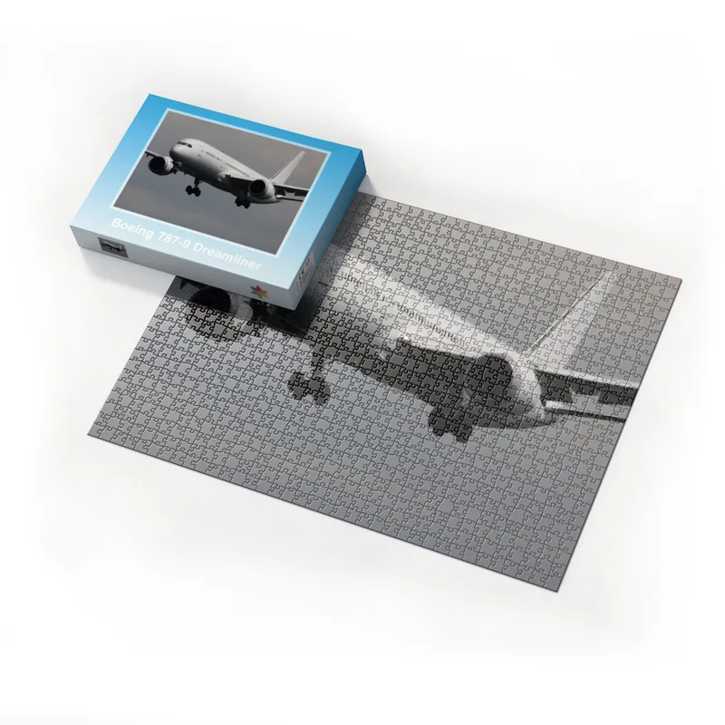 Ab jetzt: Boeing B787-9 Dreamliner als 1000-Teile-Puzzle!