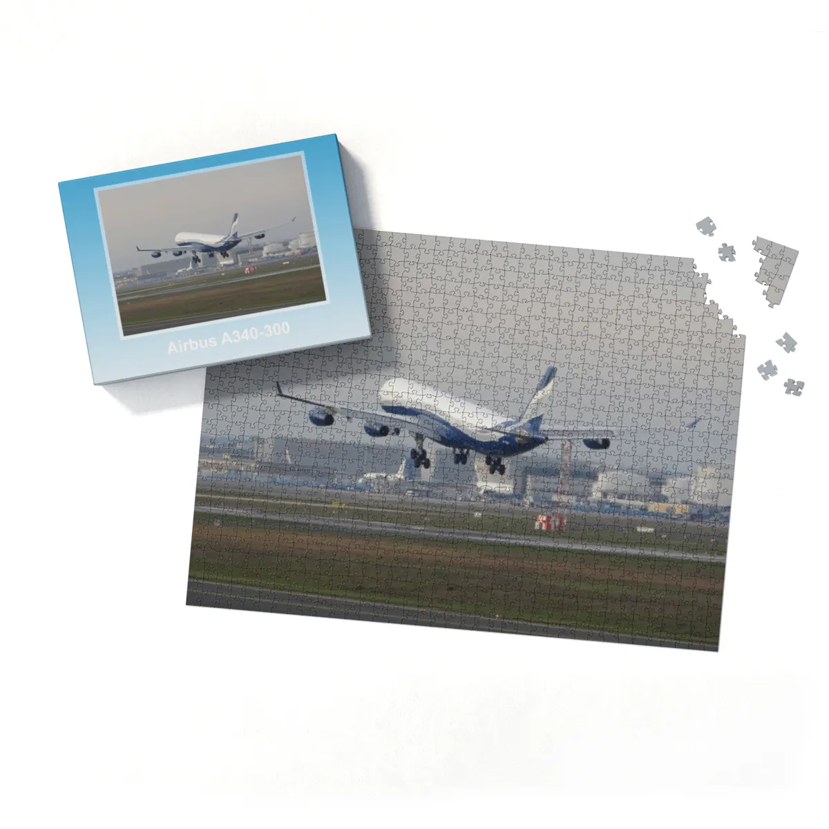 Ab jetzt: Airbus A340-300 als 1000-Teile-Puzzle!