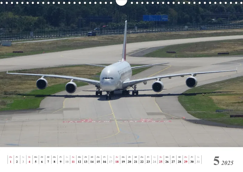 Kalender der Superjets 2025
