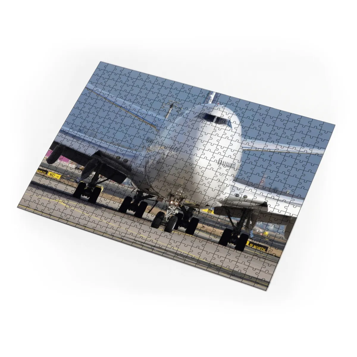 B747 Puzzle – 500 Teile im Querformat mit Box – Ein Muss für jeden Flugzeugfan