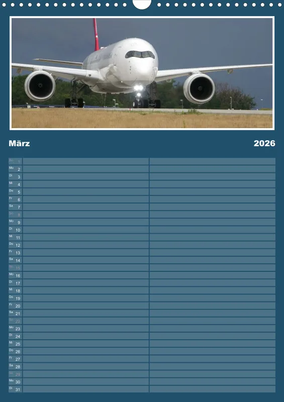 Flugzeug Familienplaner 2026