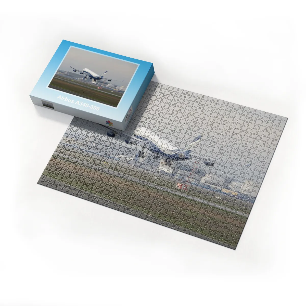 Ab jetzt: Airbus A340-300 als 1000-Teile-Puzzle!