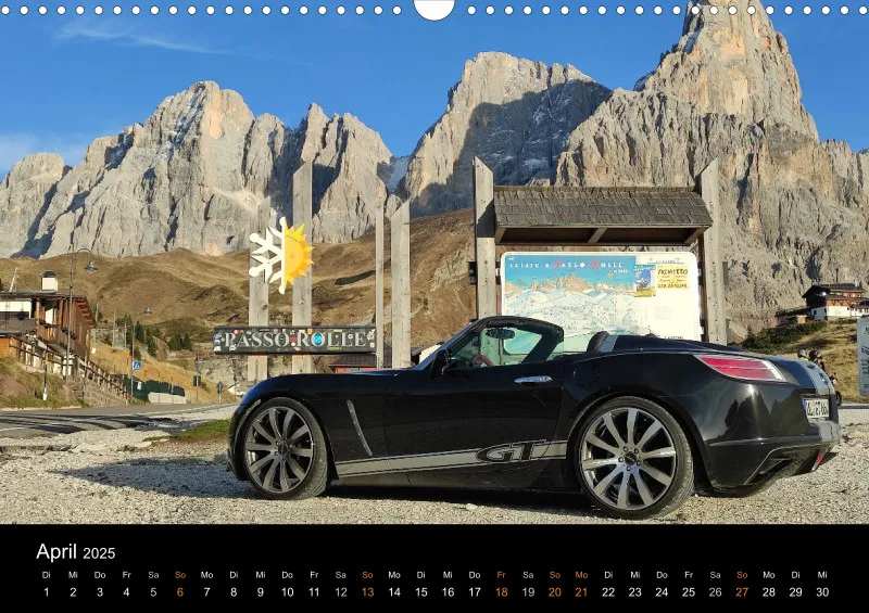 Opel GT Cabrio Shop Kalender 2025