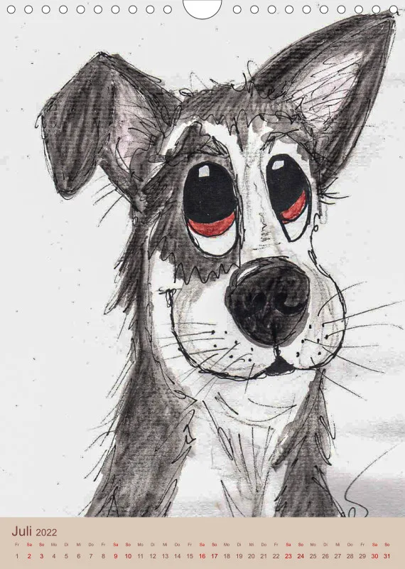 Heidis little Dogs A4