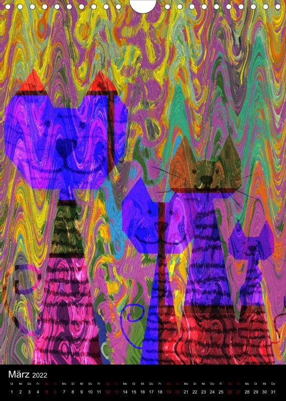 CATS ART by Paintpictures