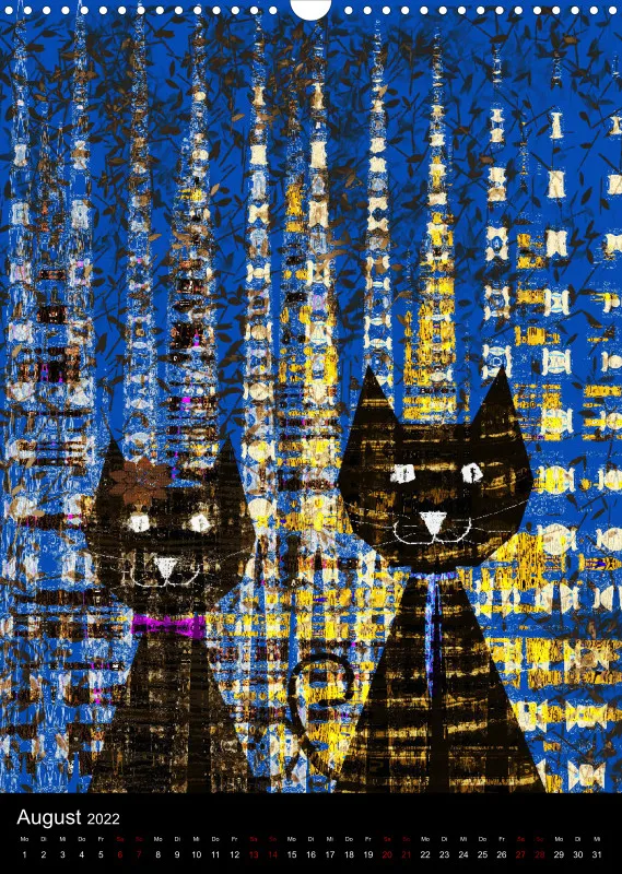 Cats Art by Paintpictures Bilderwelten
