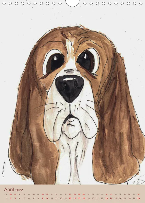 Heidis little Dogs A4
