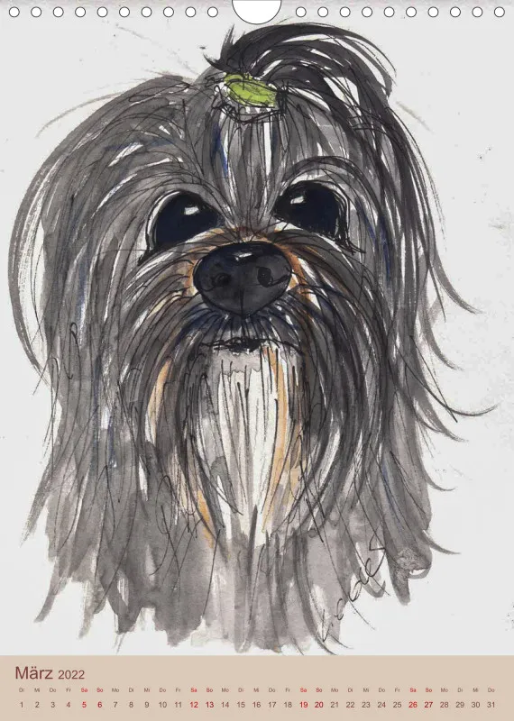 Heidis little Dogs A4