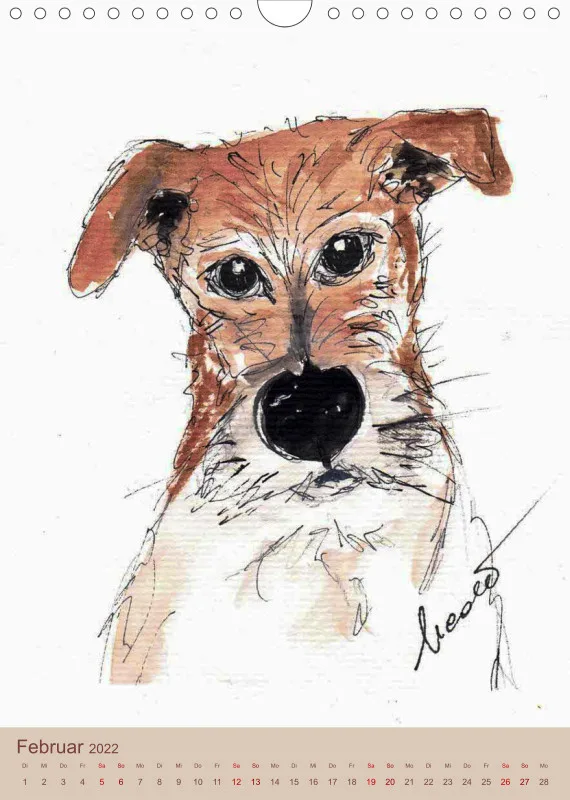 Heidis little Dogs A4