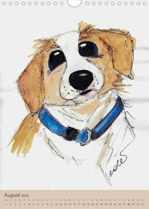 Heidis little Dogs A4