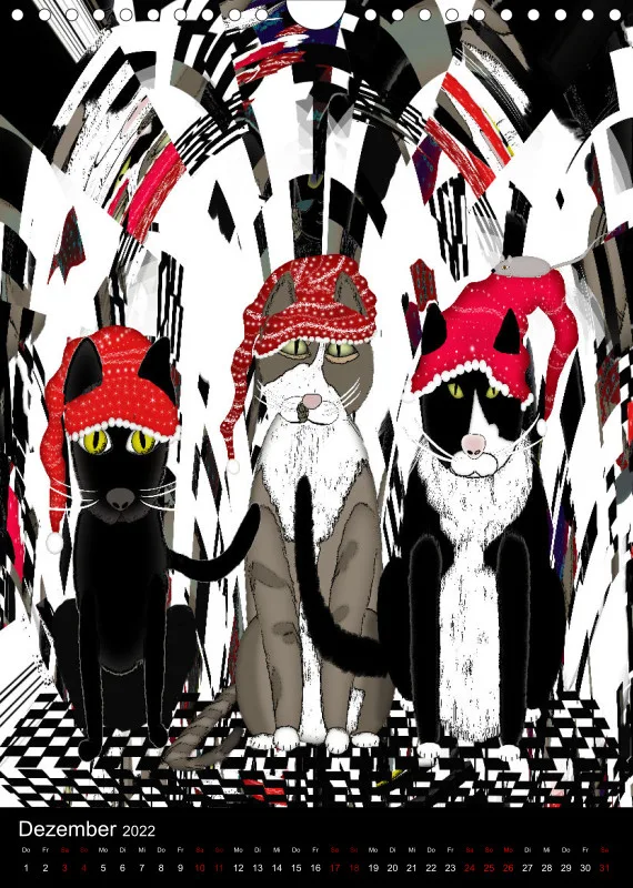 CATS ART by Paintpictures