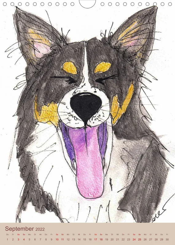 Heidis little Dogs A4