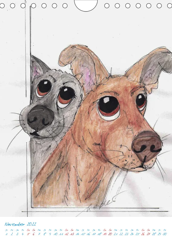 Heidis little Dogs A5